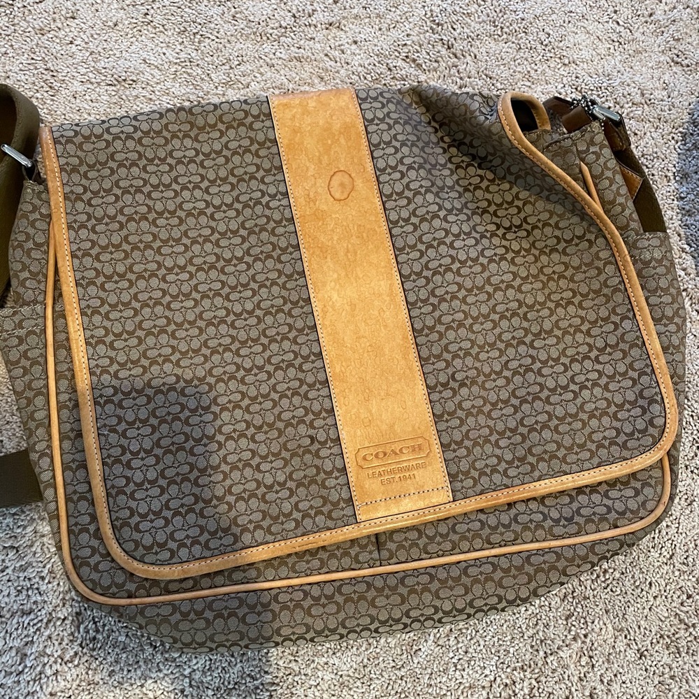 Coach laptop case